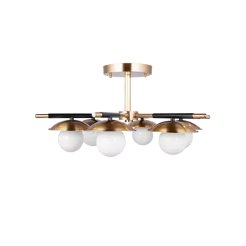 Потолочная люстра Eloise с плафонами из стекла