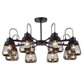 Потолочная люстра Entresol черного цвета