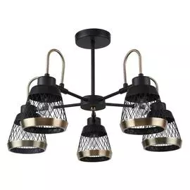 Потолочная люстра Entresol черного цвета