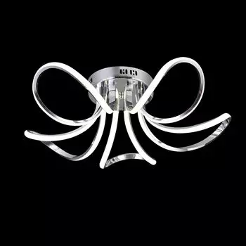 Потолочная люстра Flora из металла и акрила