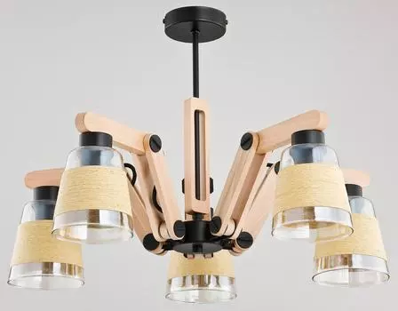 Потолочная люстра Grace с прозрачными плафонами