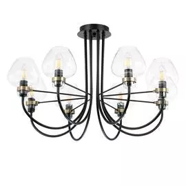 Потолочная люстра Ilona с прозрачными плафонами