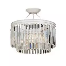 Потолочная люстра из прозрачного стекла