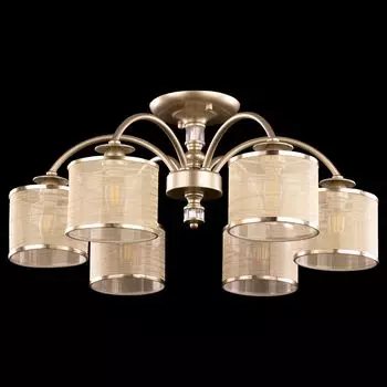 Потолочная люстра Ksenia с металлическим основанием