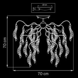 Потолочная люстра Lightstar Vetro Cristallo