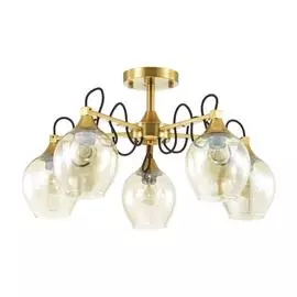 Потолочная люстра Megan с плафонами из стекла