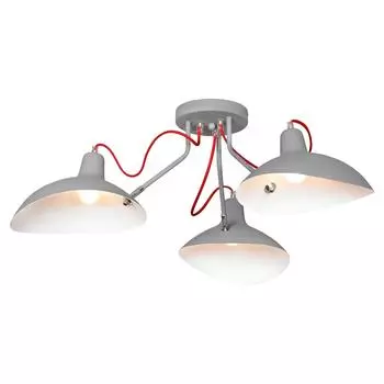 Потолочная люстра Navajo серого цвета