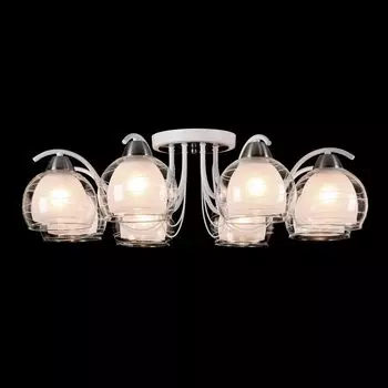 Потолочная люстра Nikki с плафонами из стекла