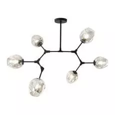 Потолочная люстра нисса черного цвета