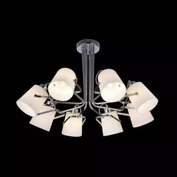 Потолочная люстра Nonna с белыми плафонами