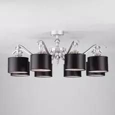 Потолочная люстра Ofelia с черными плафонами