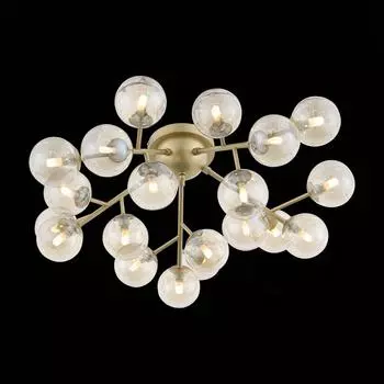 Потолочная люстра Pallеre с плафонами из стекла