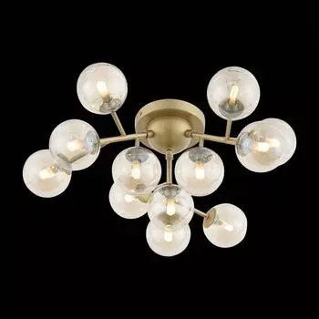 Потолочная люстра Pallеre с плафонами из стекла