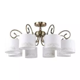 Потолочная люстра Romani с белыми плафонами