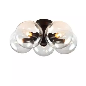 Потолочная люстра Rosello с плафонами из стекла