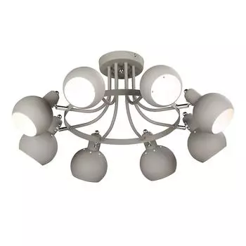 Потолочная люстра серого цвета