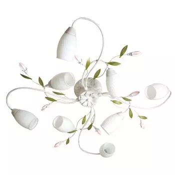 Потолочная люстра верона белого цвета