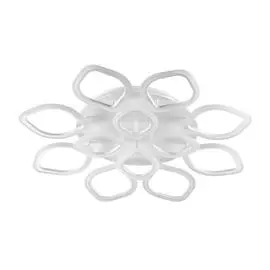 Потолочная светодиодная люстра Ariel белого цвета