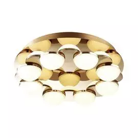 Потолочная светодиодная люстра Conti из металла и пластика