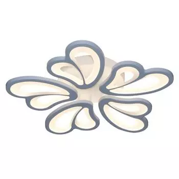 Потолочная светодиодная люстра хойя из металла и пластика