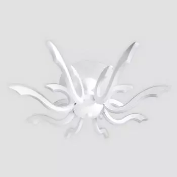 Потолочная светодиодная люстра Orbital Classic белого цвета