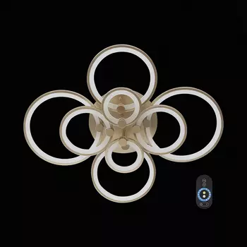 Потолочная светодиодная люстра с пультом ду st Luce Twiddle Dimmer