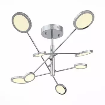 Потолочная светодиодная люстра с пультом ду st Luce Gruppo в стиле хай-тек