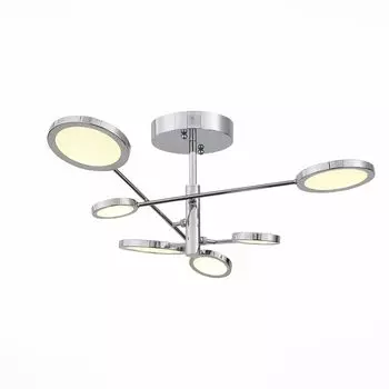 Потолочная светодиодная люстра с пультом ду st Luce Gruppo в стиле хай-тек