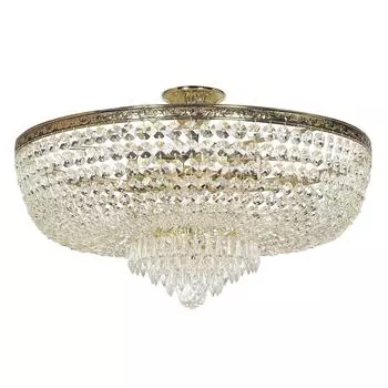 Потолочный светильник Nonna золотого цвета