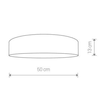 Потолочный светильник Turda белого цвета