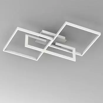 Потолочный светодиодный светильник Mural белого цвета