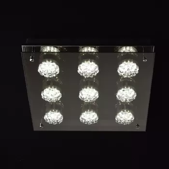 Потолочный светодиодный светильник с пультом ду mw-Light "Граффити"