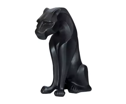 Предмет декора из керамики черного цвета