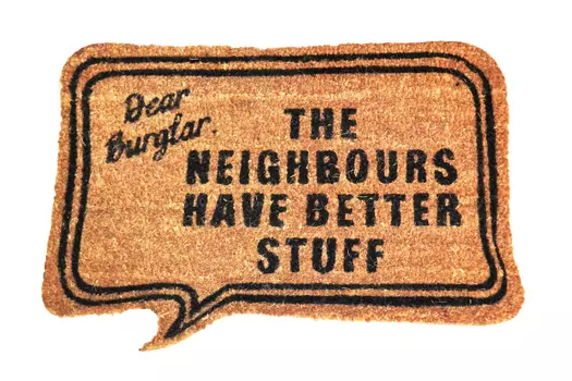 Придверный коврик бежевого цвета 40х60