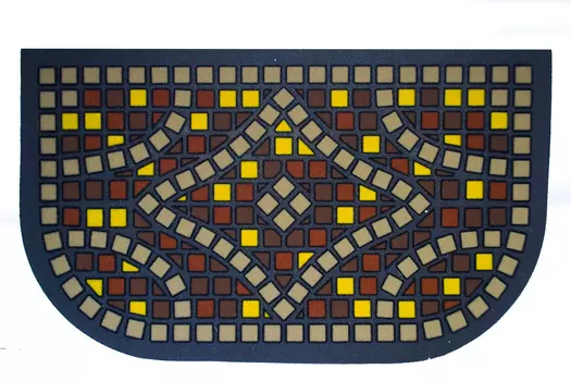 Придверный коврик с резиновым основанием 40х68