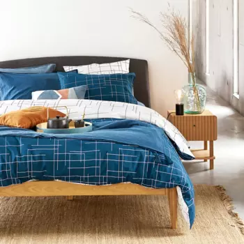 Прикроватная тумба Groove каштанового цвета