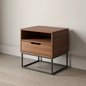 Прикроватная тумба Jameson серого цвета