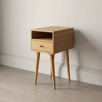 Прикроватная тумба Mini с белым ящиком