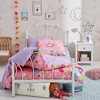 Прикроватная тумба Plutime белого цвета