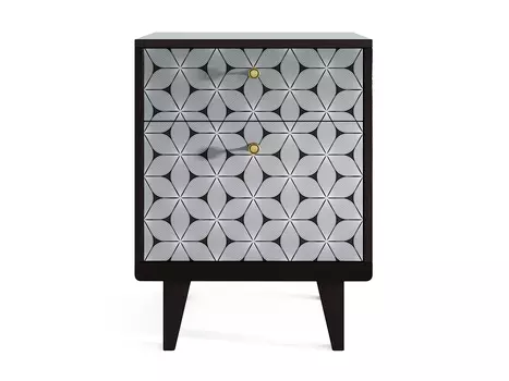 Прикроватная тумба Thimon из массива и шпона натурального дуба