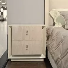 Прикроватная тумбочка Roma с двумя ящиками