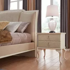 Прикроватная тумбочка Roma с двумя ящиками