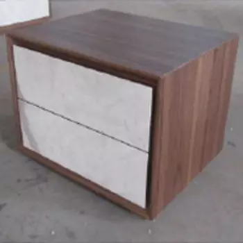 Прикроватная тумбочка с керамическим фасадом