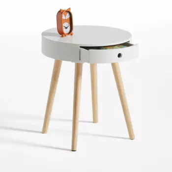 Прикроватный столик Selisa круглой формы