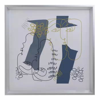 Принт на холсте в пластиковой раме