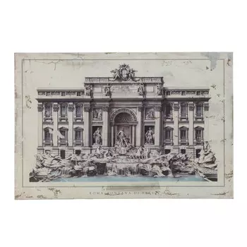 Принт на подрамнике с объектом архитектуры