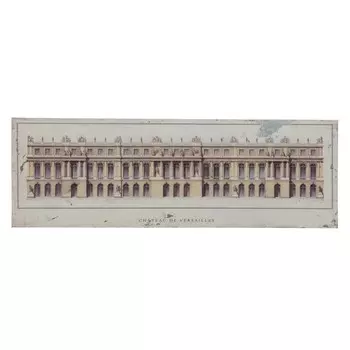 Принт на подрамнике с объектом архитектуры