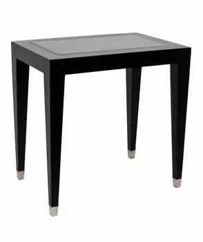 Приставной столик Black Pedestal черного цвета