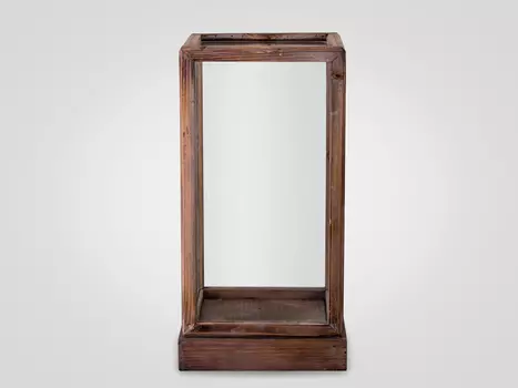 Прозрачный короб из стекла