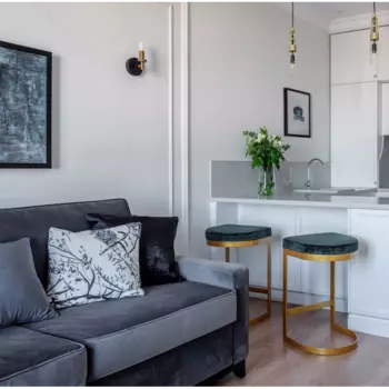 Прямой диван франциско l бежевого цвета